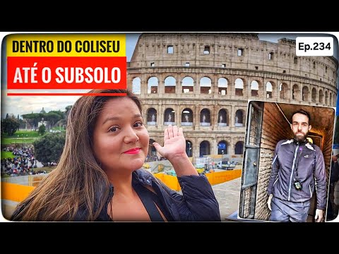 A REALIDADE de Visitar o COLISEU até o SUBTERRÂNEO?