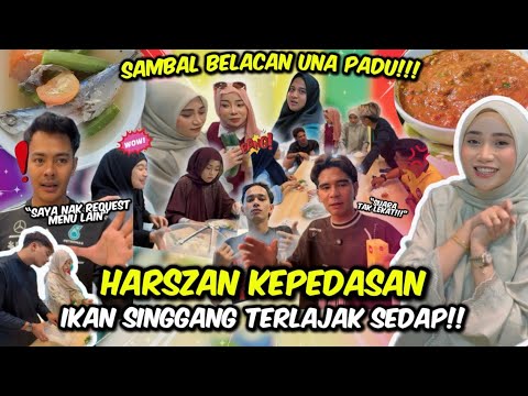 MASAKAN KELANTAN UNTUK AI TEAM | ALIEF IRFAN TOLAK MAKAN MASAKAN UNA ?!!
