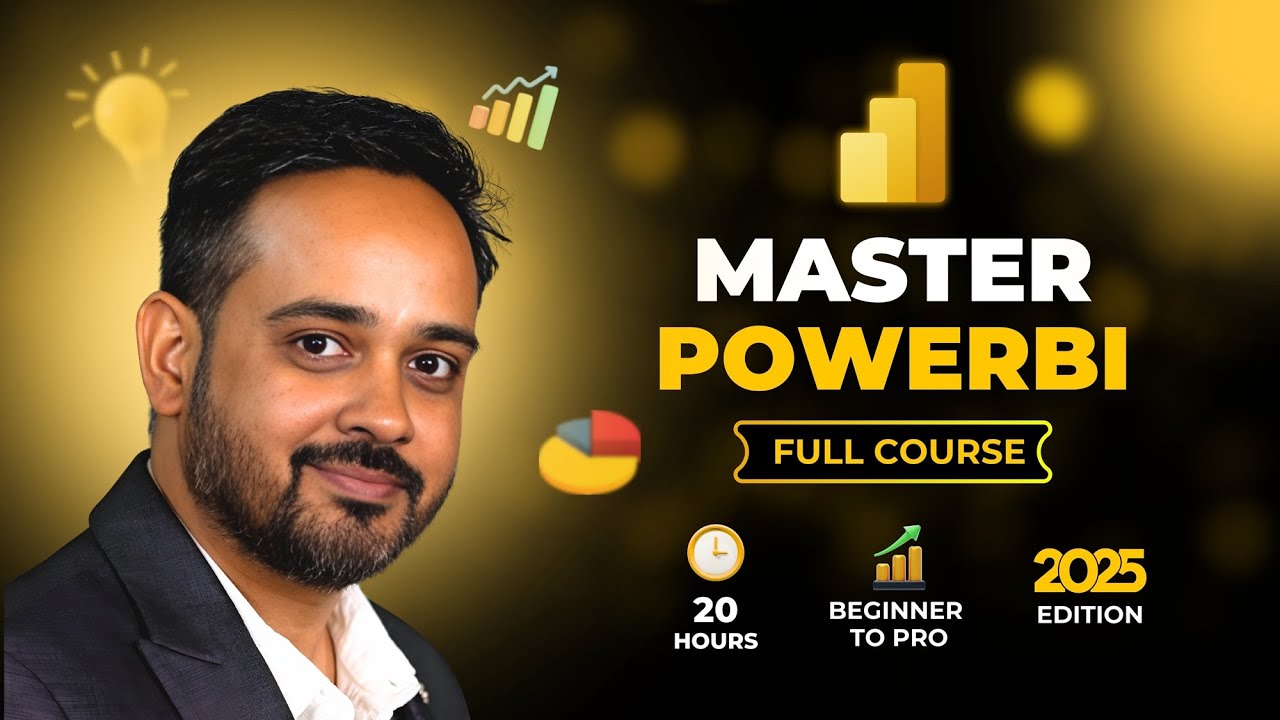 Ultimate Power BI Course 2025: From Beginner to Advanced in Just 20 Hours 🚀