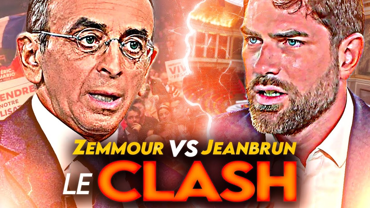 Éric Zemmour face à Vincent Jeanbrun lors du débat sur les quartiers perdus en septembre 2023