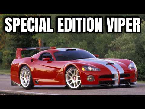 Every Dodge Viper Special Edition Explained