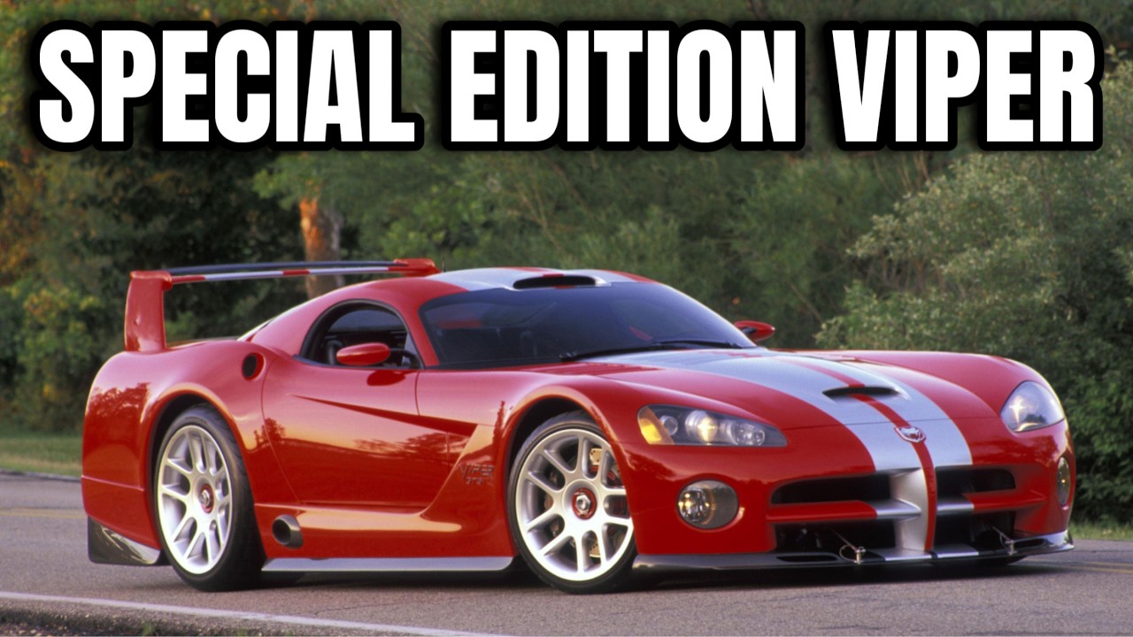 Ultimate Guide to Every Dodge Viper Special Edition 🚗