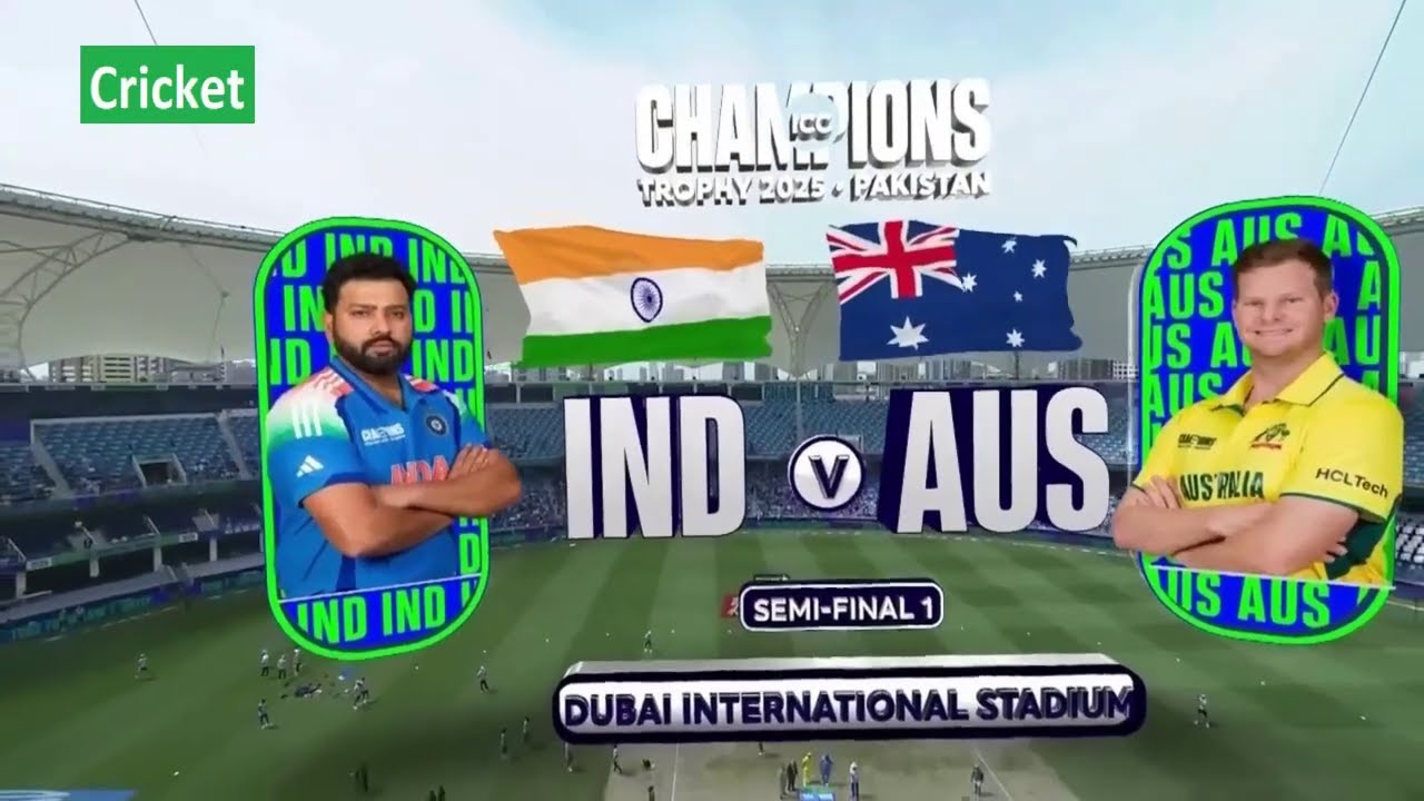 Champions Trophy 2025 1st Semi-Final Highlights - IND vs AUS - 2ND INNINGS ๐ฎ๐ณ vs ๐ฆ๐บ