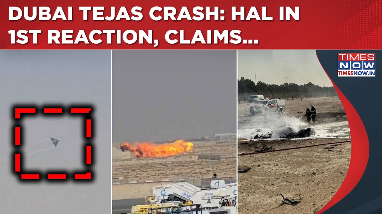 Dubai Tejas Crash: HAL's 1st Reaction| IAF Deliveries Affected? Indian Fighter Jet Maker Assures...