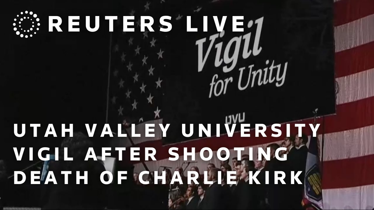 LIVE: Utah Valley University vigil after shooting death of Charlie Kirk
