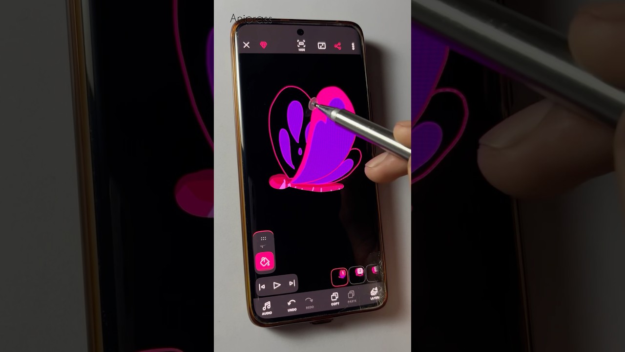 Mobile Butterfly Animation Tutorial 🦋