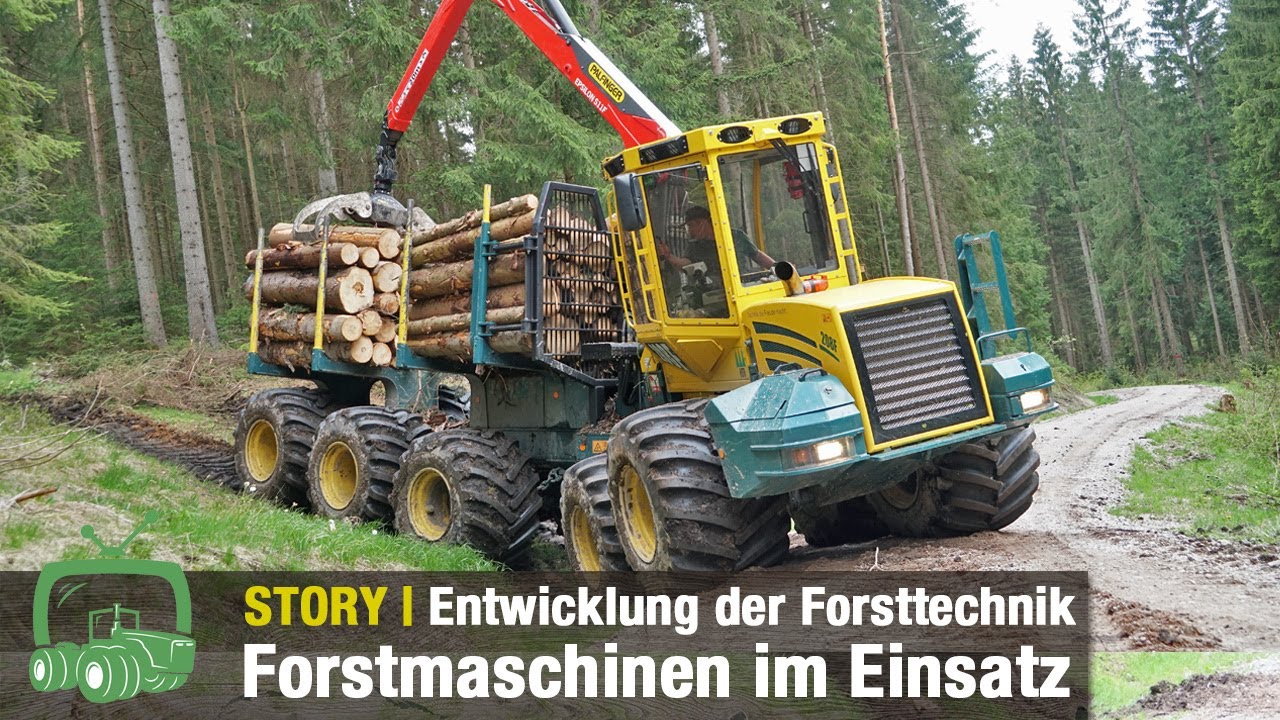 Moderne Forstmaschinen weltweit: Effiziente Waldarbeit mit Harvestern & Forwardern 🌲