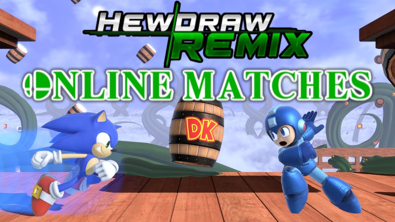 HewDraw Remix Online Matches in Smash Bros Ultimate 🎮