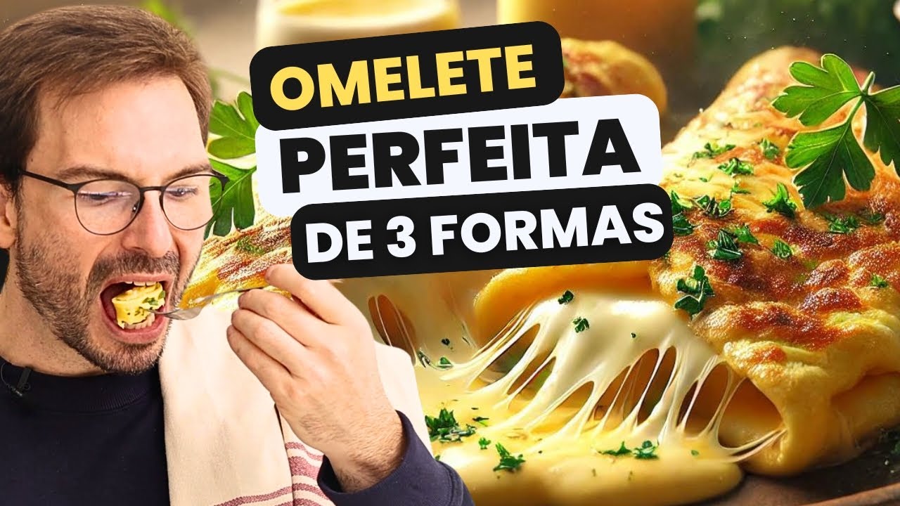 3 Jeitos Fáceis de Fazer Omelete Perfeita 🍳