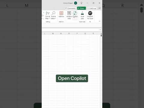 Create a Dashboard using AI Copilot in Excel