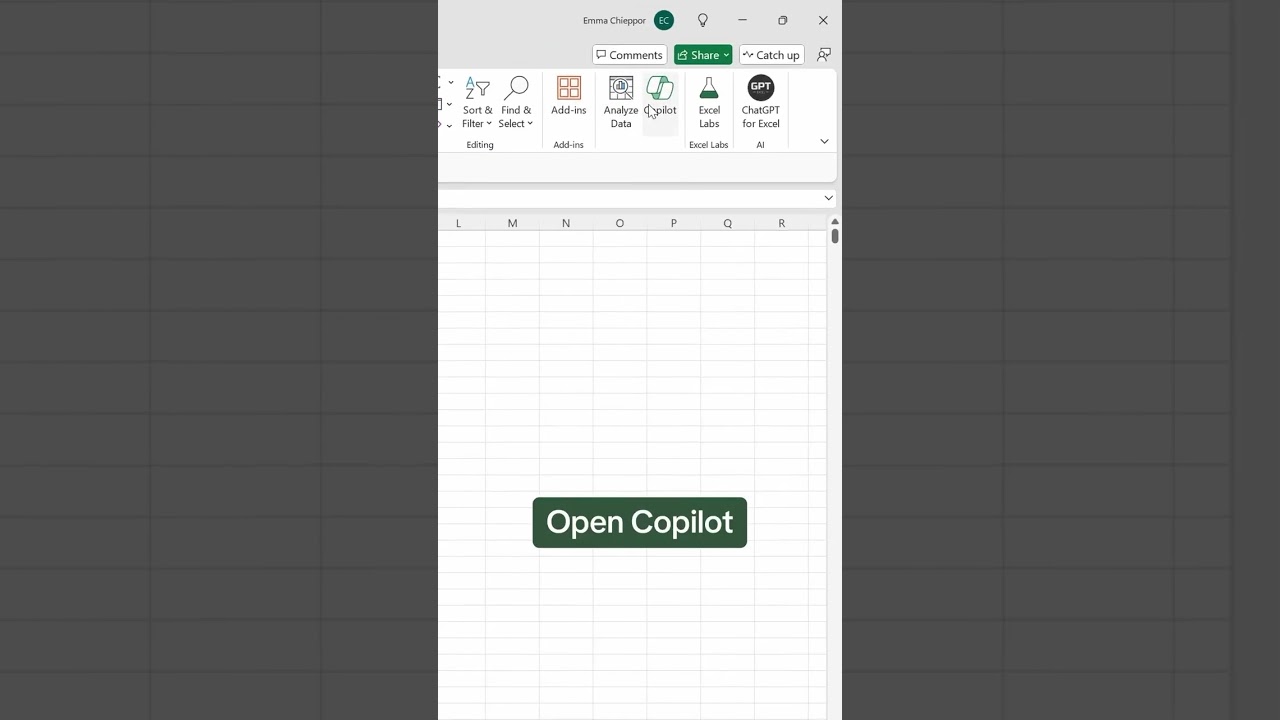 Create an Excel Dashboard with AI Copilot 🤖