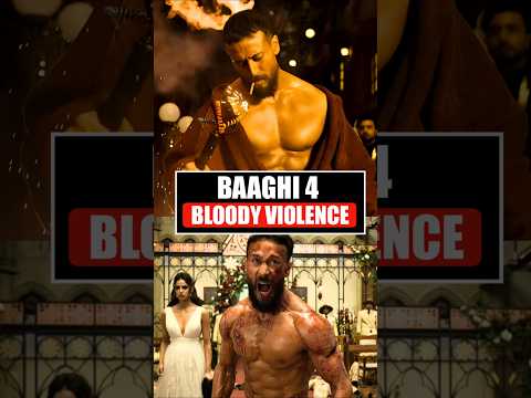 Violence Vo kya hota hai? Baaghi 4 Trailer Review🛑 #shorts