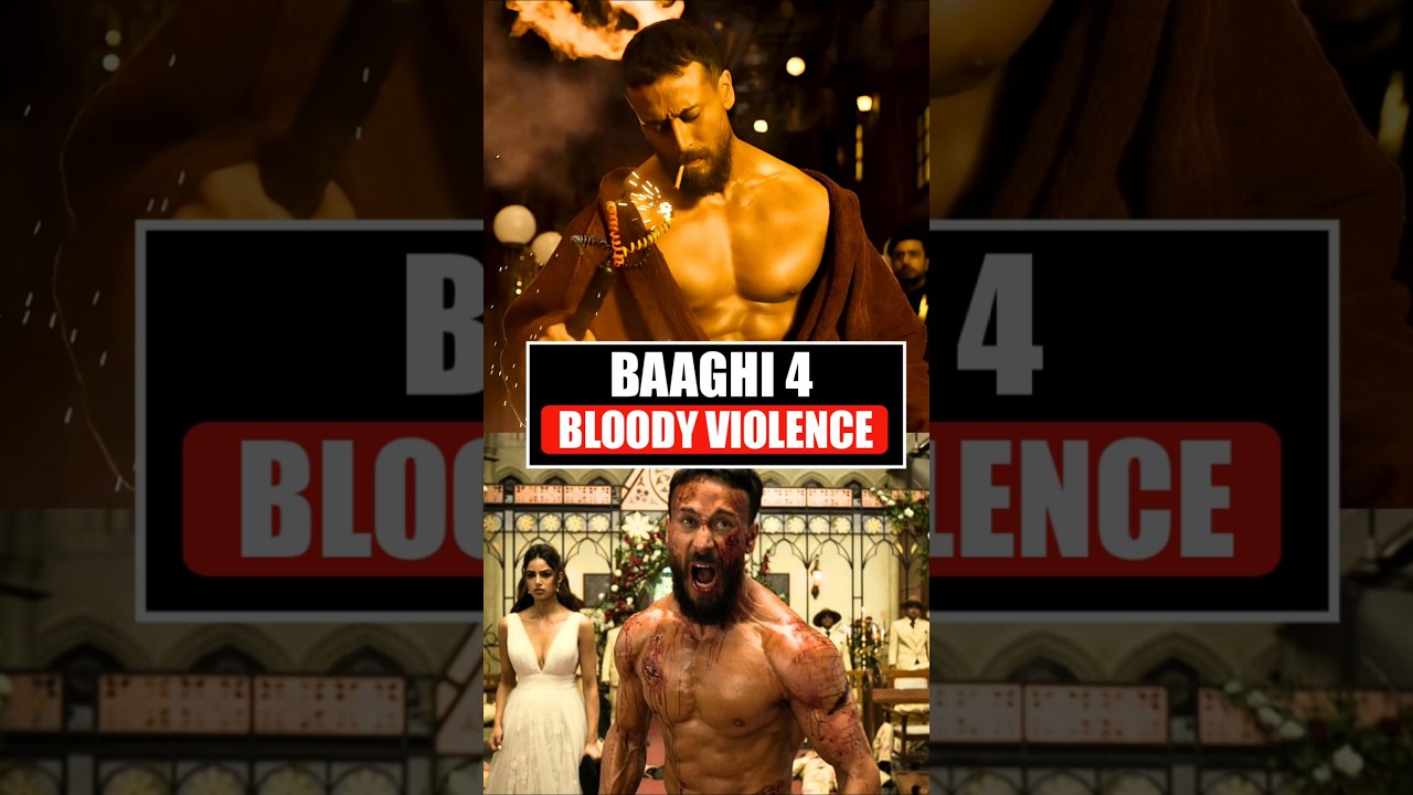 Violence Vo kya hota hai? Baaghi 4 Trailer Review 🛑
