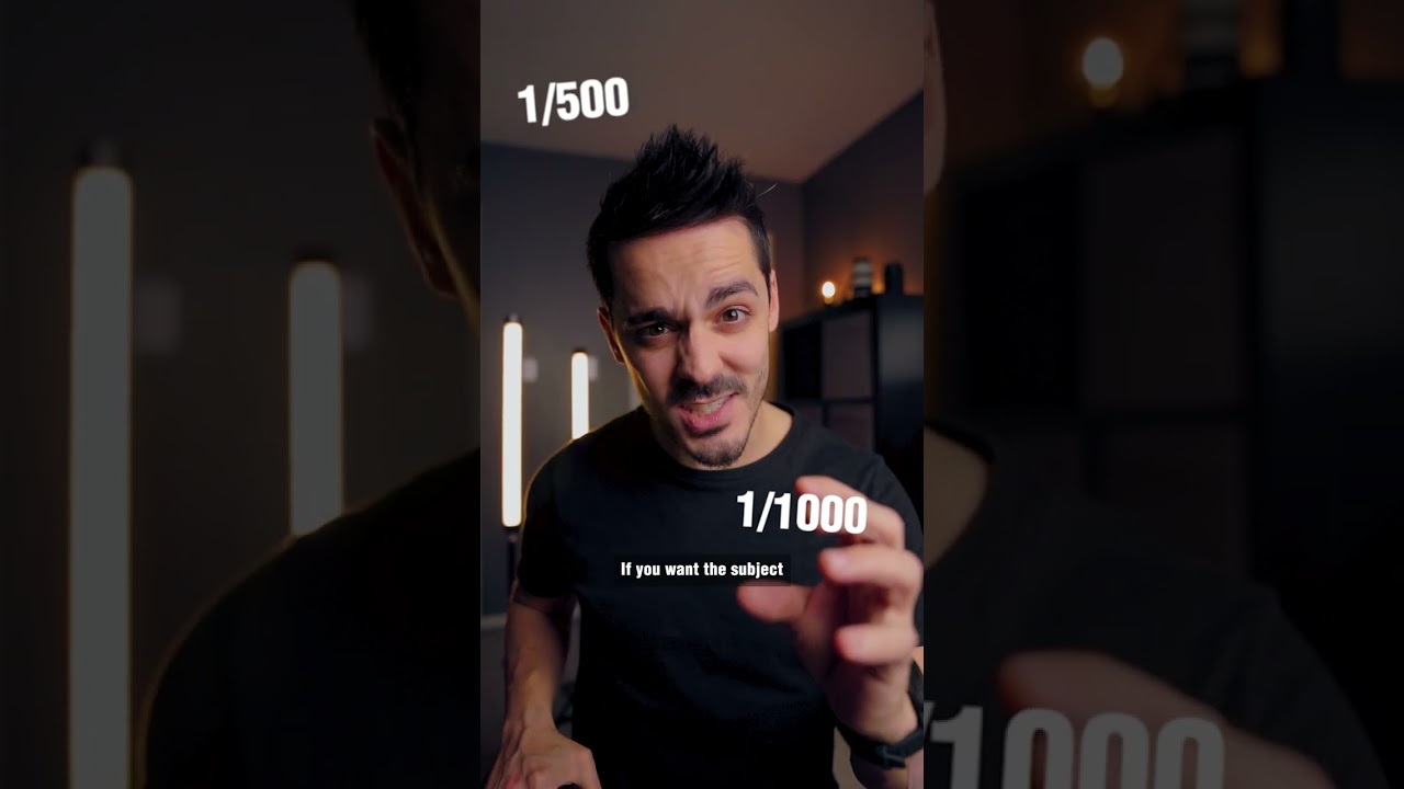 Capture Sharper Photos with Shutter Speed 📸