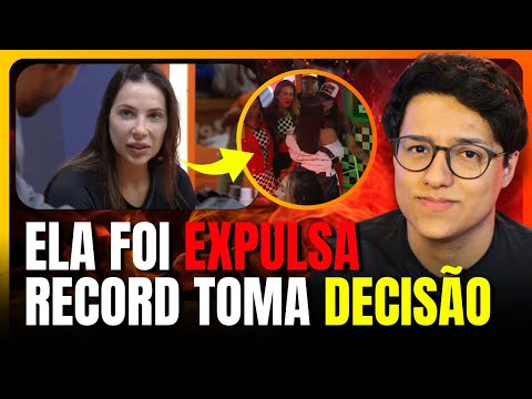 🚨É OFICIAL! Martina está EXPULSA da #AFazenda e RECORD retira ela da PIOR FORMA da CASA!
