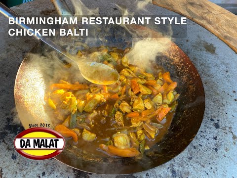 Birmingham Restaurant Style Chicken Balti