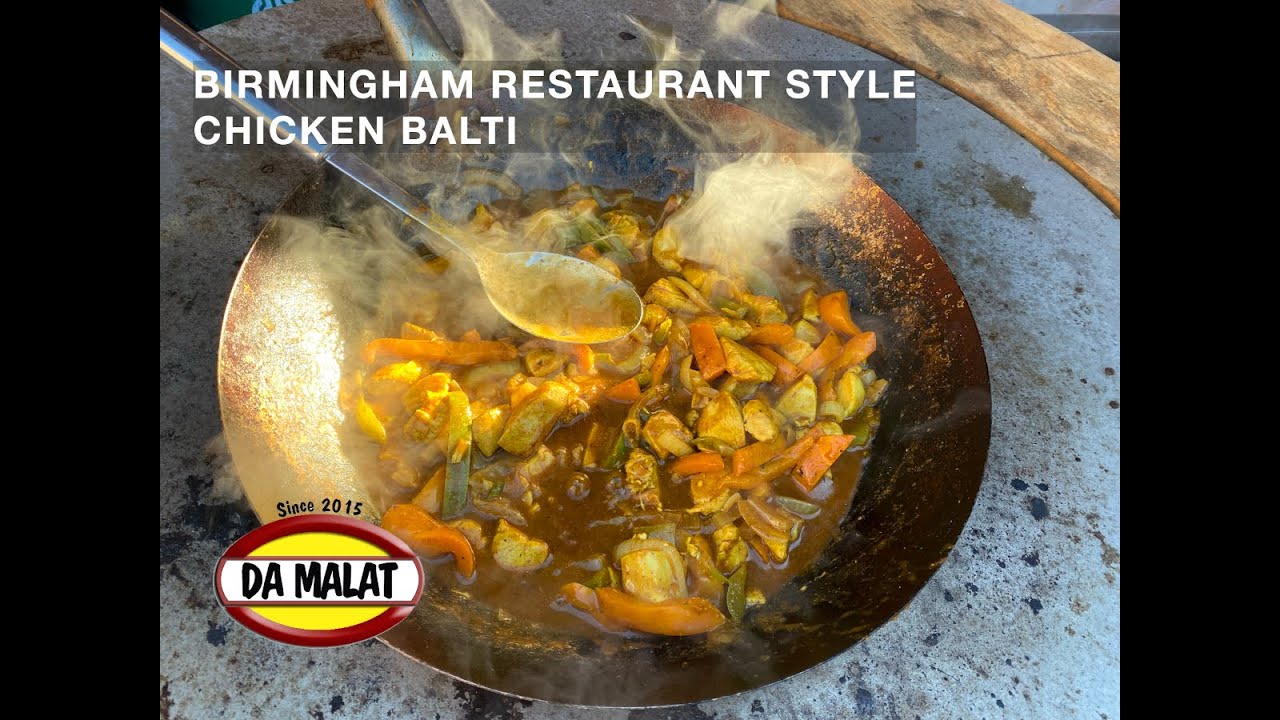 Birmingham-Style Chicken Balti Recipe 🍛