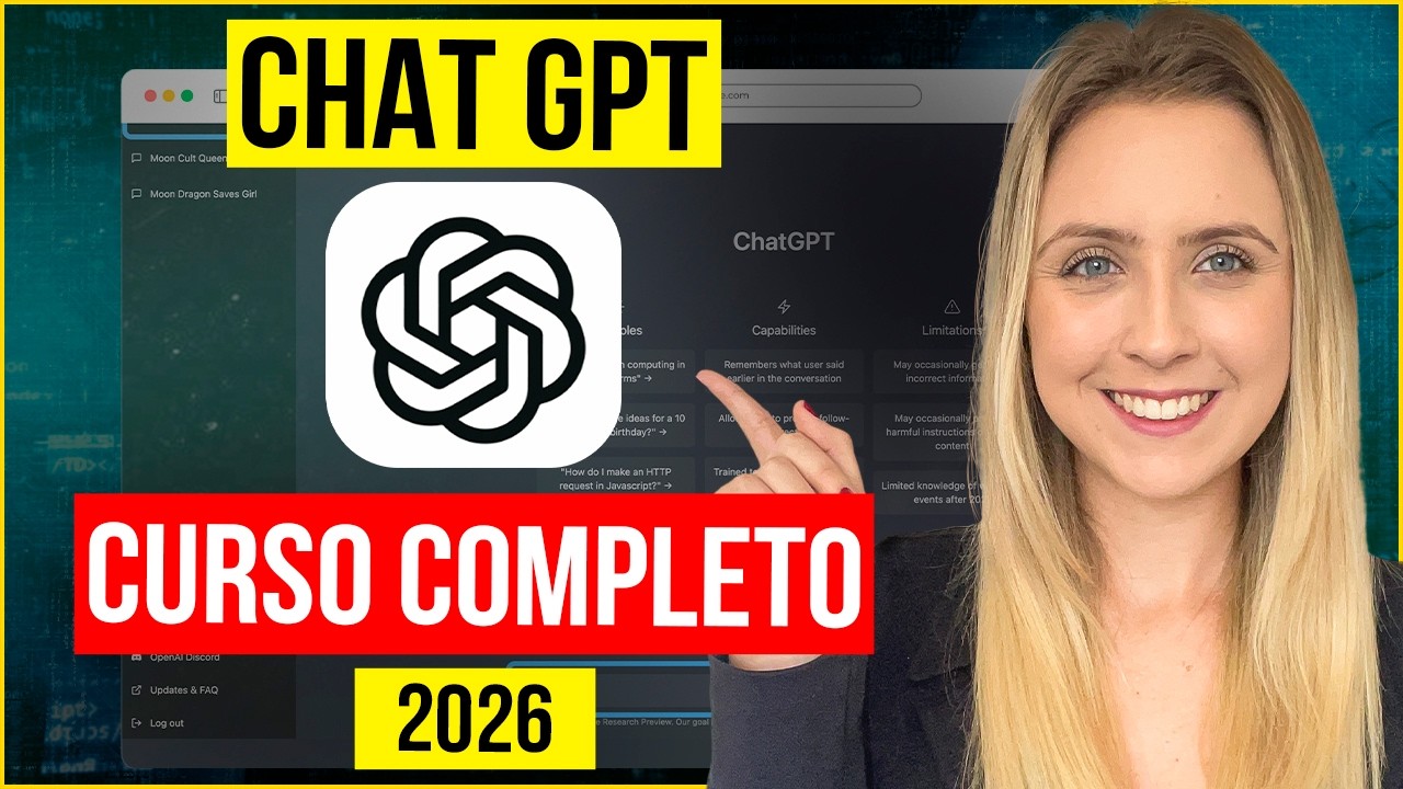Curso de ChatGPT 2026 Grátis: Do Básico ao Avançado
