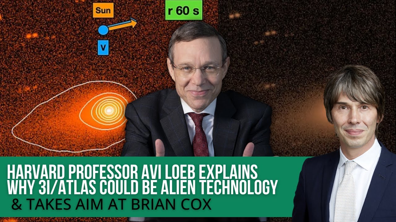 Harvard's Avi Loeb Reveals Why 3I/ATLAS Might Be Alien Tech & Critiques Brian Cox 🚀