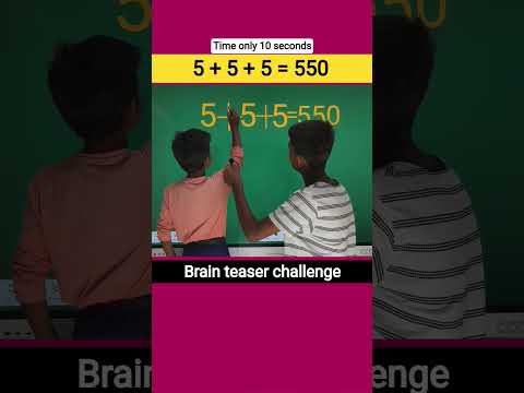 Brain π€© teaser Challenge -IQ test π§ ! #students #school #study #iqtes #education