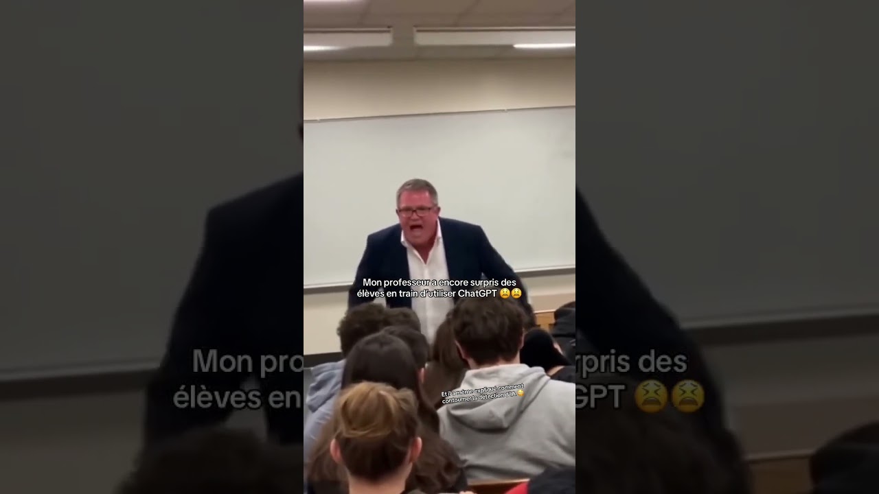 French Teacher Fumes Over ChatGPT Use 😅