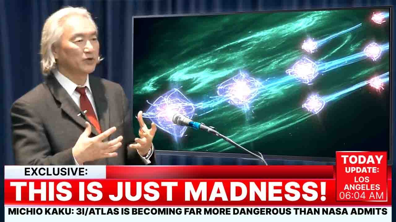 Michio Kaku: 3I/ATLAS poses greater danger than NASA acknowledges