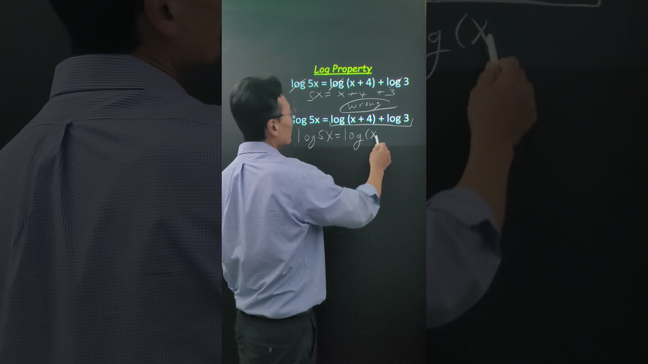 Solving Logarithmic Equations 📘