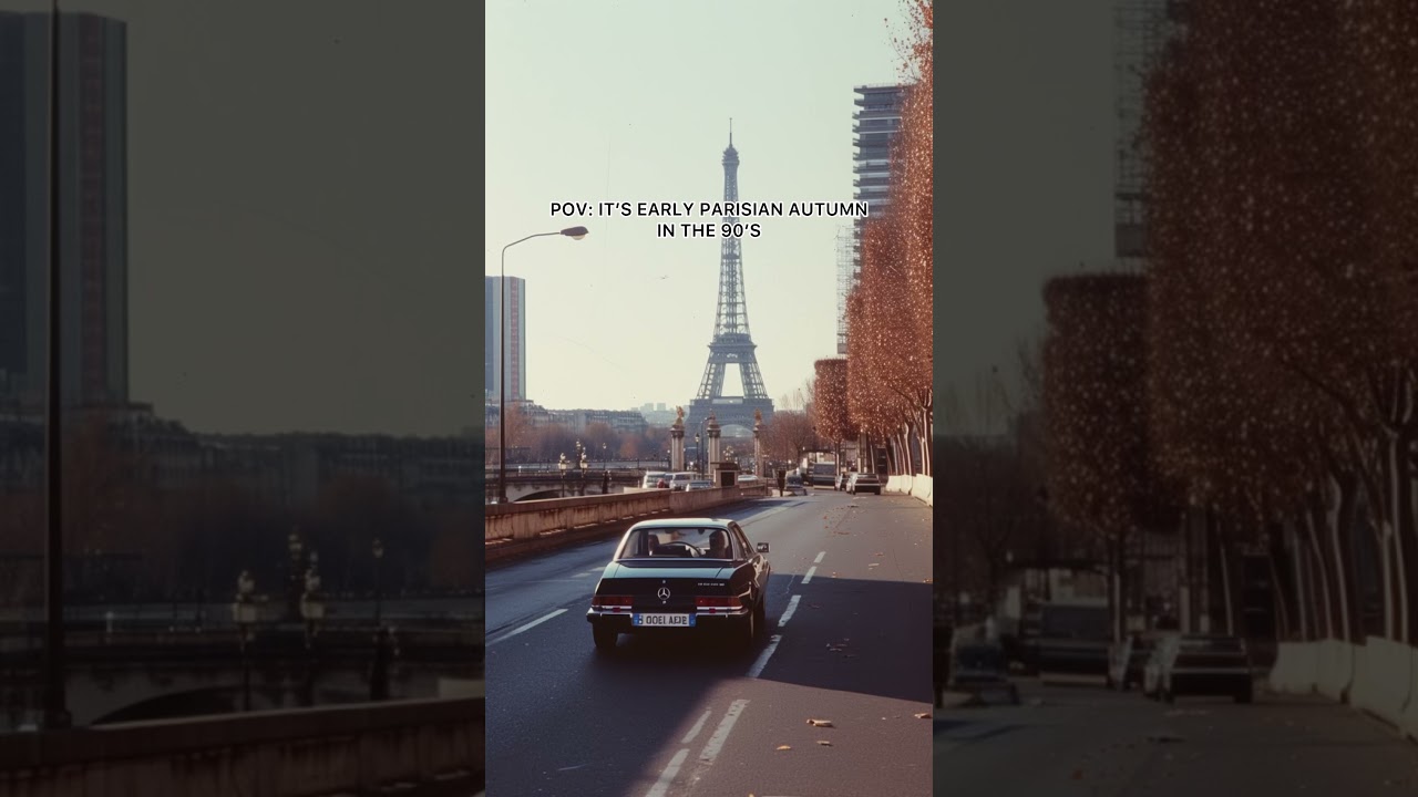 Paris in the 90s 🇫🇷 Vibe