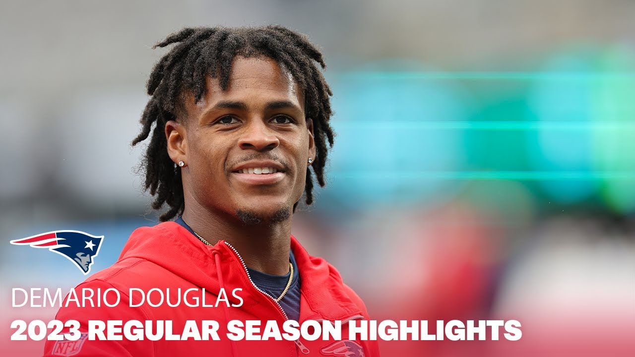 Demario Douglas's Best Plays of the 2023 Patriots Season 🏈