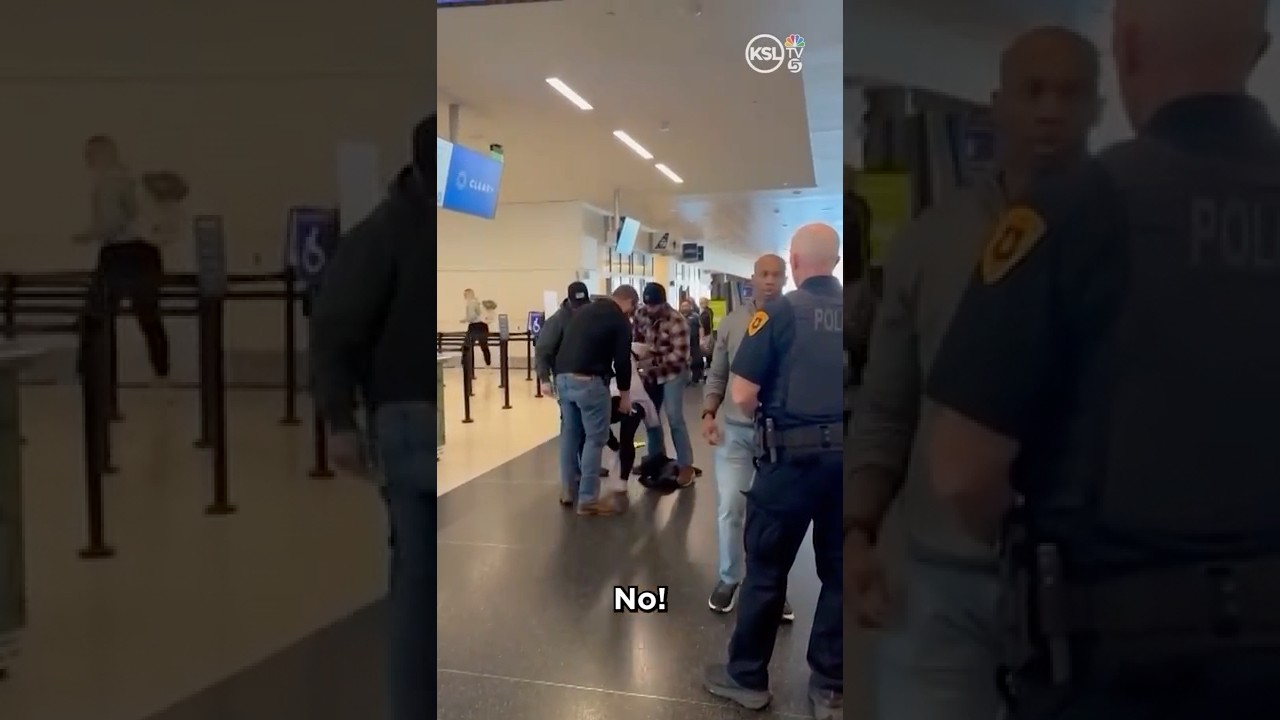Viral Video Shows Shocking ICE Arrest at Salt Lake City Airport 🚨