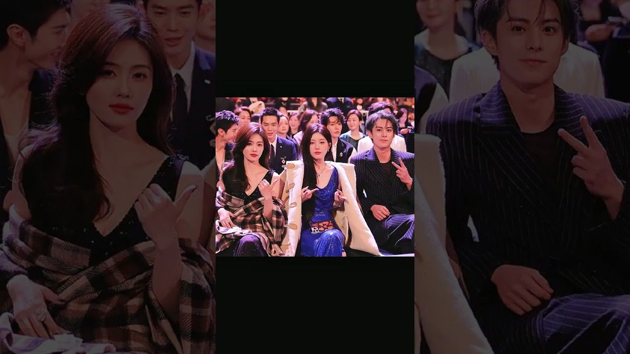 Amazing Trio! ❤️ Zhao Lusi, Dylan Wang & Bailu Shine Together