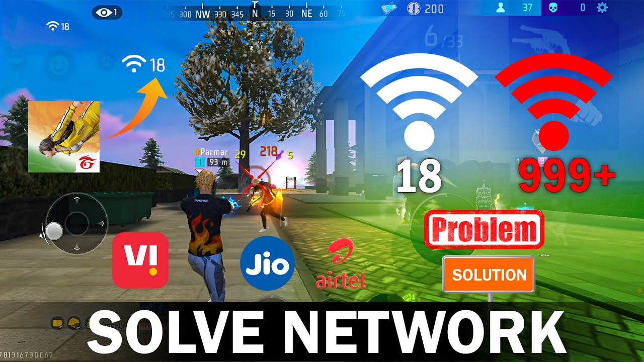 999+ Ping Problem Free Fire 😱 | High Ping Ka Permanent Solution Free Fire 2025
