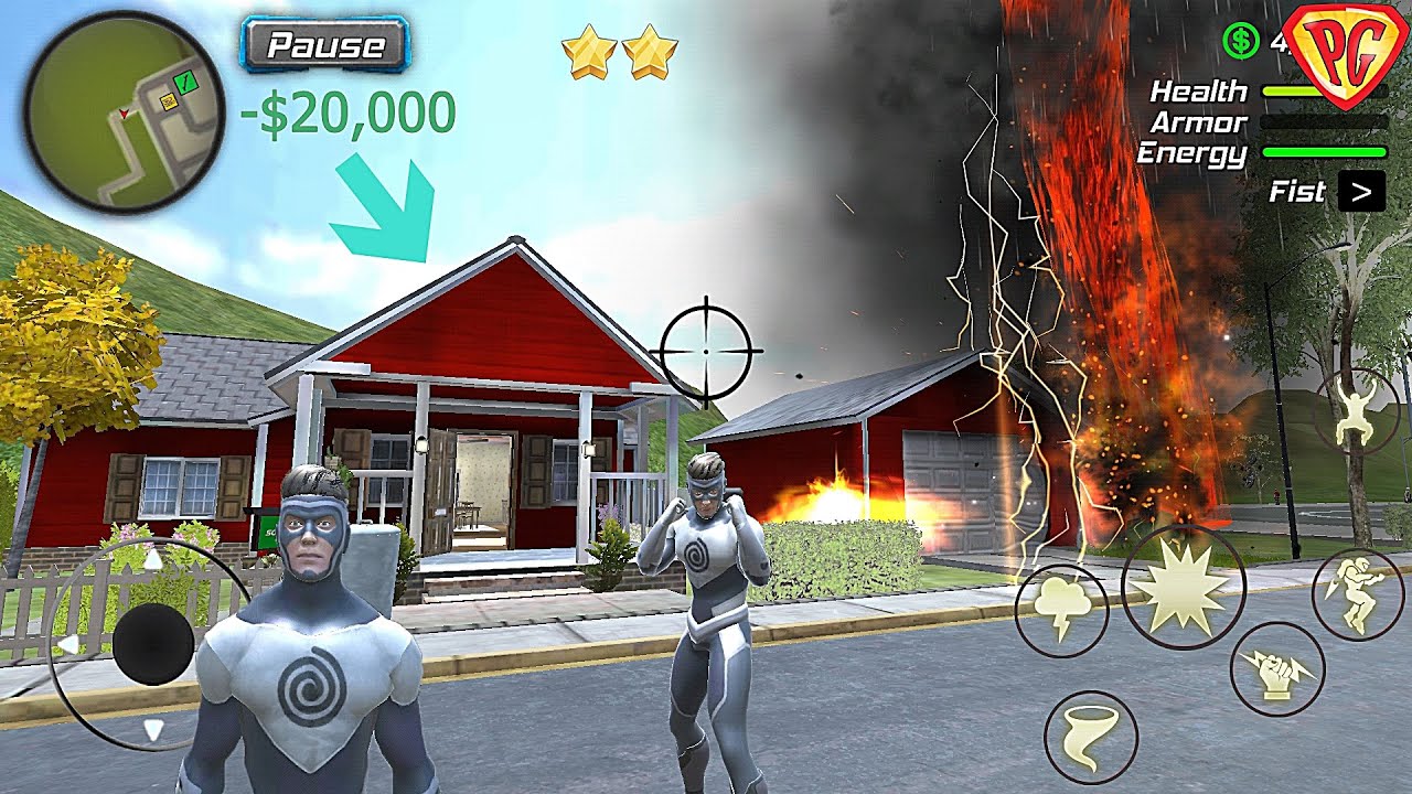 Hurricane Superhero : Wind Tornado Vegas Mafia #5 I Bought My First House