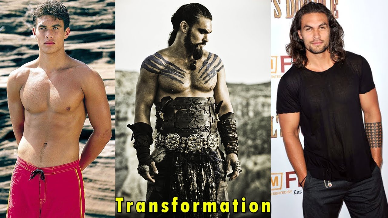 Jason Momoa's Amazing Transformation from Childhood to 38 Years Old π