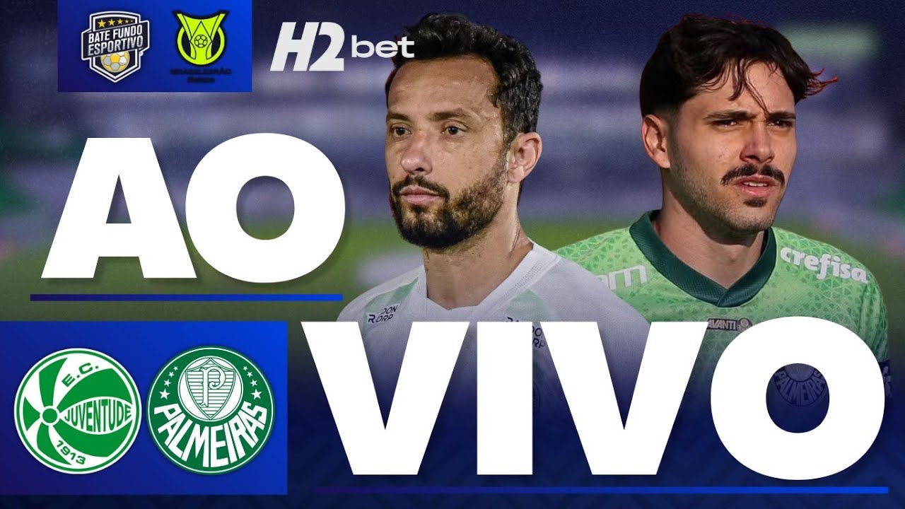 Assista Juventude vs Palmeiras AO VIVO em 4K com Imagens do Jaconí ⚽
