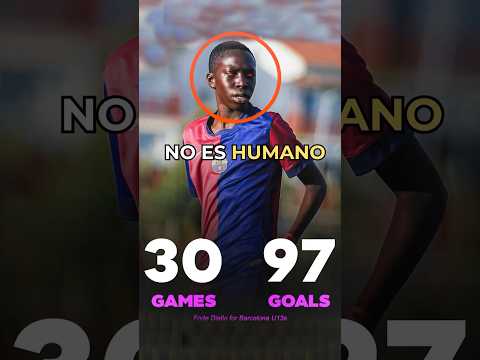 La nueva promesa del Barça no es un humano😰💀 (Marca hattricks en sus días malos) 😳