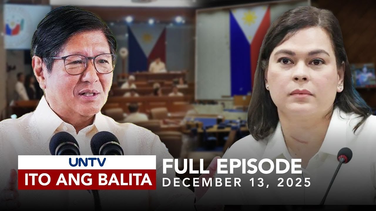 UNTV: Balita Weekend Dec 13, 2025 | P20K Incentive & VP Issue