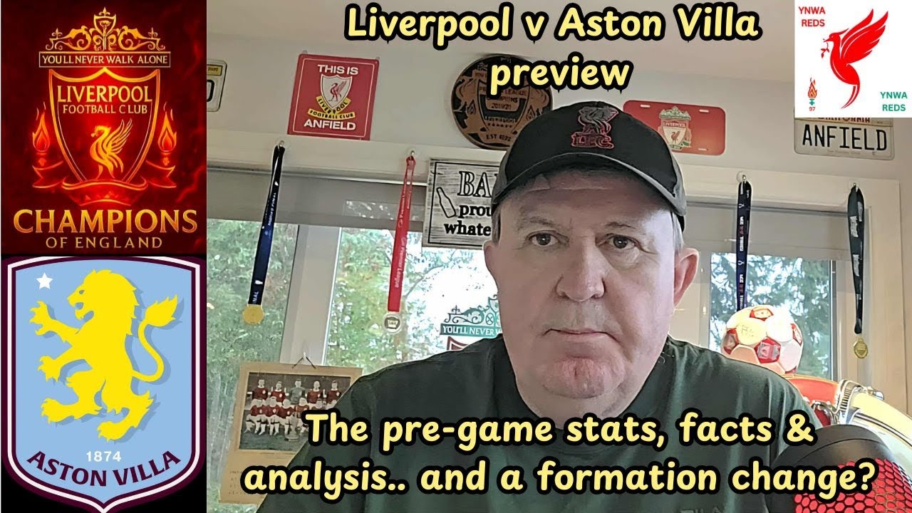 Liverpool vs Aston Villa: Key Stats, Tactics & Predicted Lineup 🔥