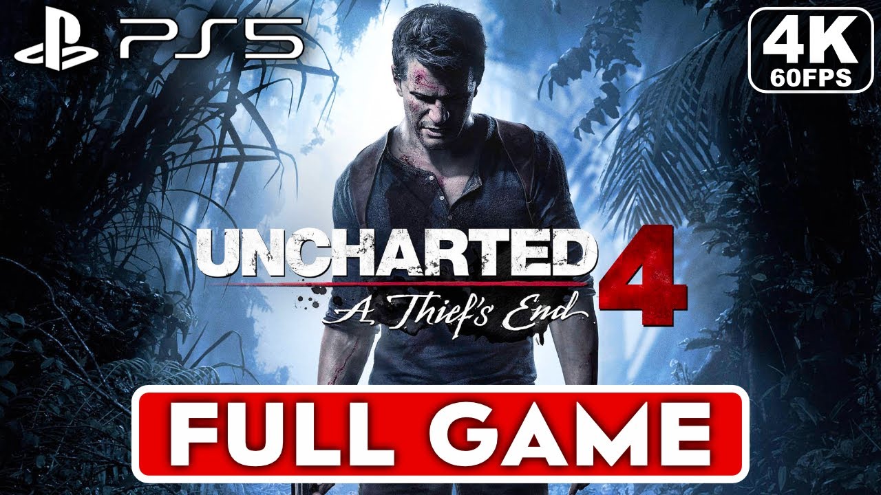 Uncharted 4 Full Gameplay Walkthrough in 4K 60FPS on PS5 🎮