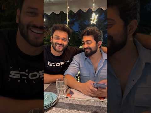 Dinner episode over and over again 😁#akarshbyramudi #gokulmenon #nikhil #varun