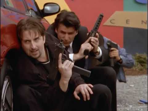 Dodge Viper vs Machine Guns