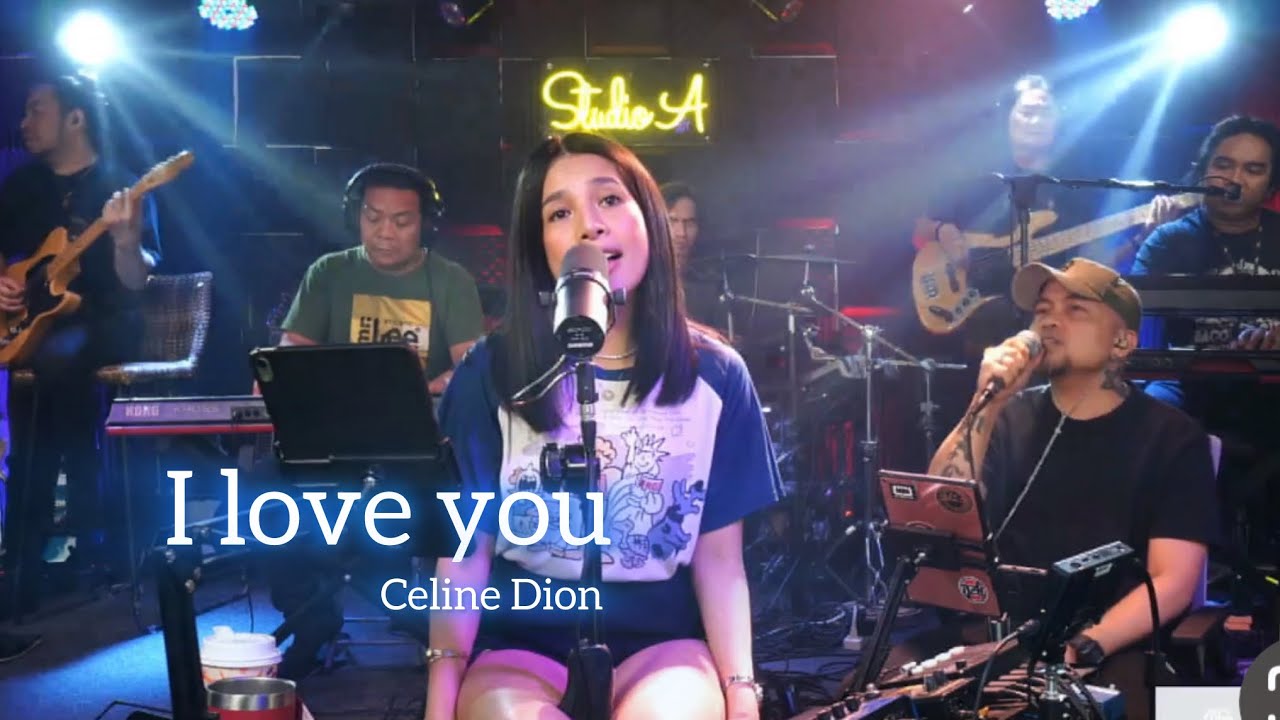 Heartfelt Cover of 'I Love You' by Celine Dion | Aila Santos & R2K Band 🎶
