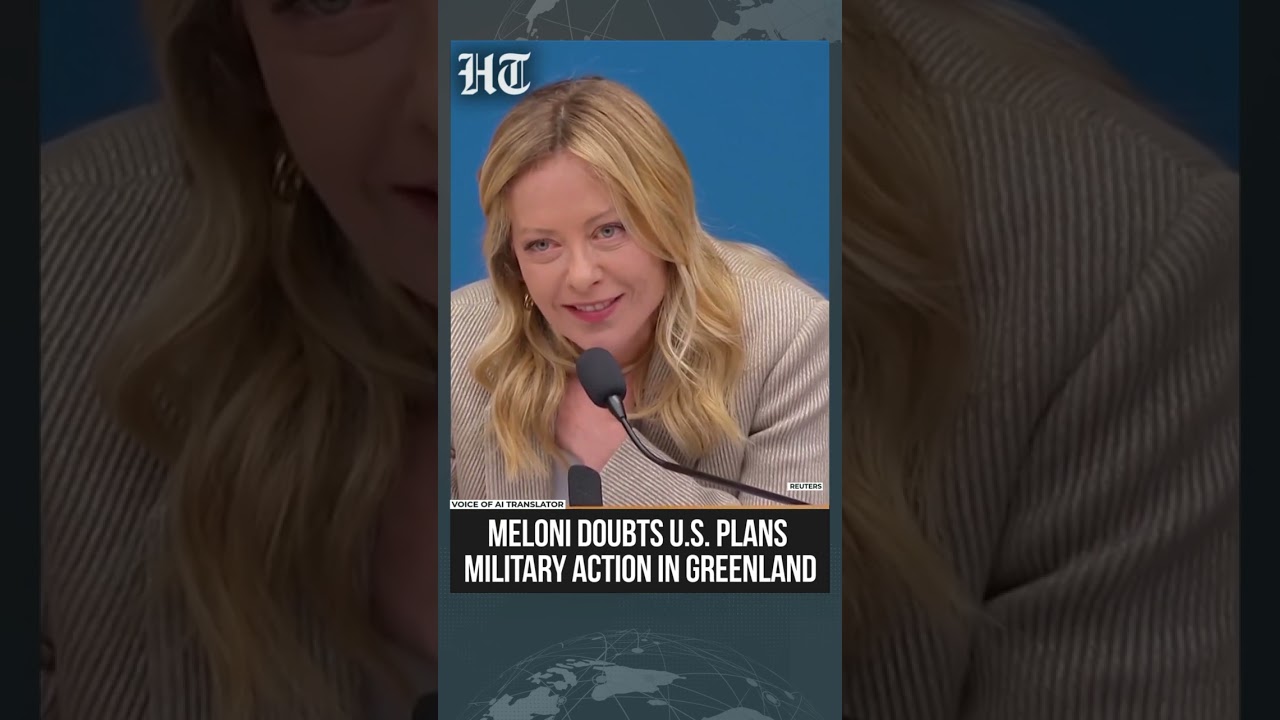 Italy's Meloni Doubts U.S. Military Action on Greenland 🌍