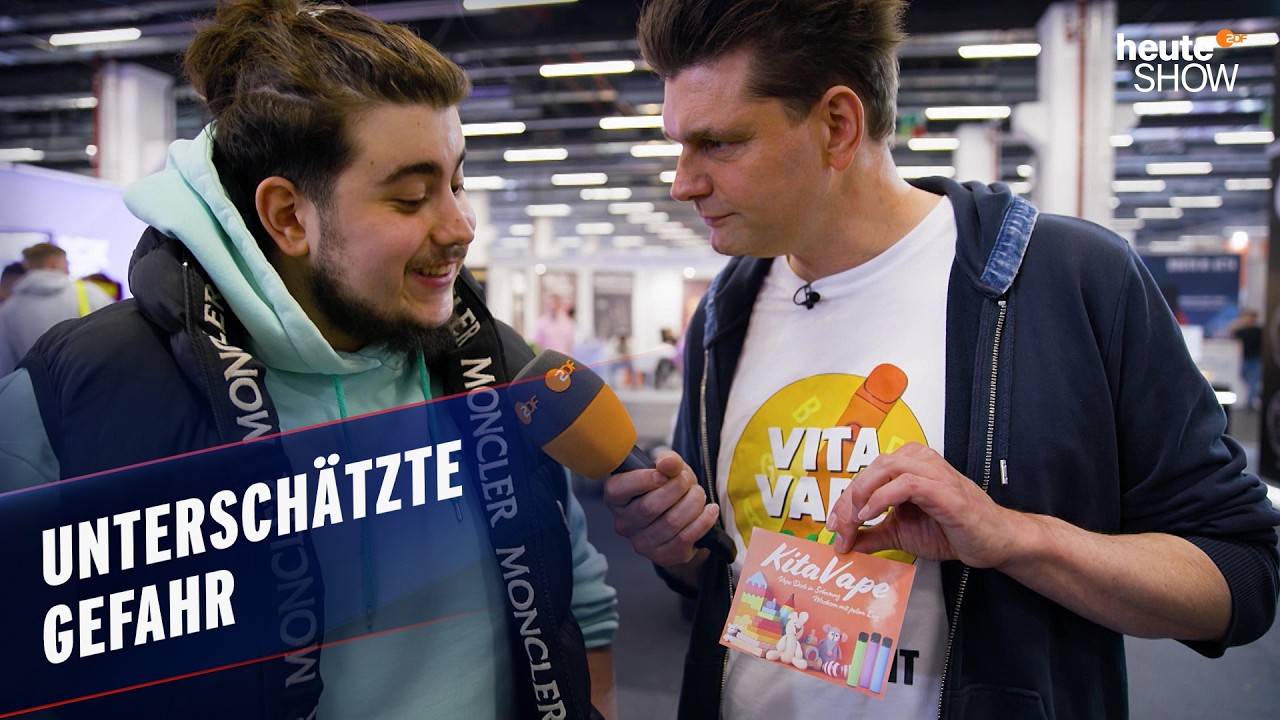 Vaping: Gefährlich wie Rauchen? | heute-show Spezial