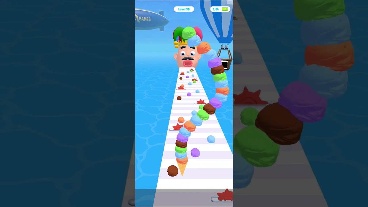 Epic Stacky Ice Cream Runner #27 🍦 | Fun Mobile Gameplay Short