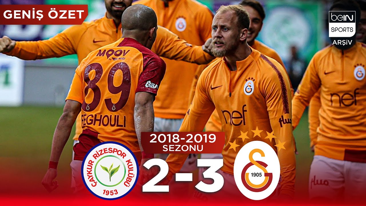 Çaykur Rizespor 2-3 Galatasaray | 32. Hafta - 2018/2019 Süper Lig