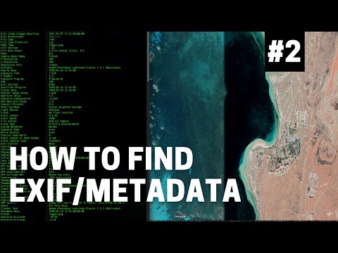 OSINT At Home #2 - Five ways to find EXIF/metadata in a photo or video