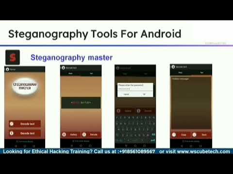 Best Steganography tools in android . Photo me kuch bhi hide 🙈🙈karo.