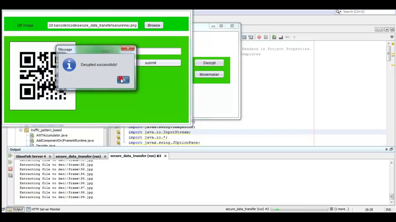 Secure Data Transfer & Steganography Projects for Students π