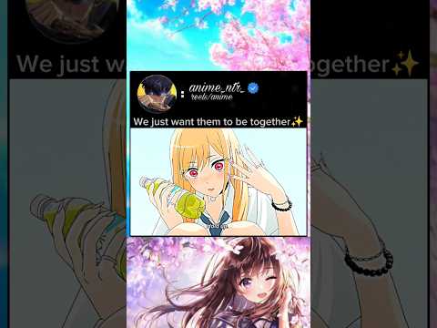 we just want them to be together #anime #animeedit #animelover #romantic #love